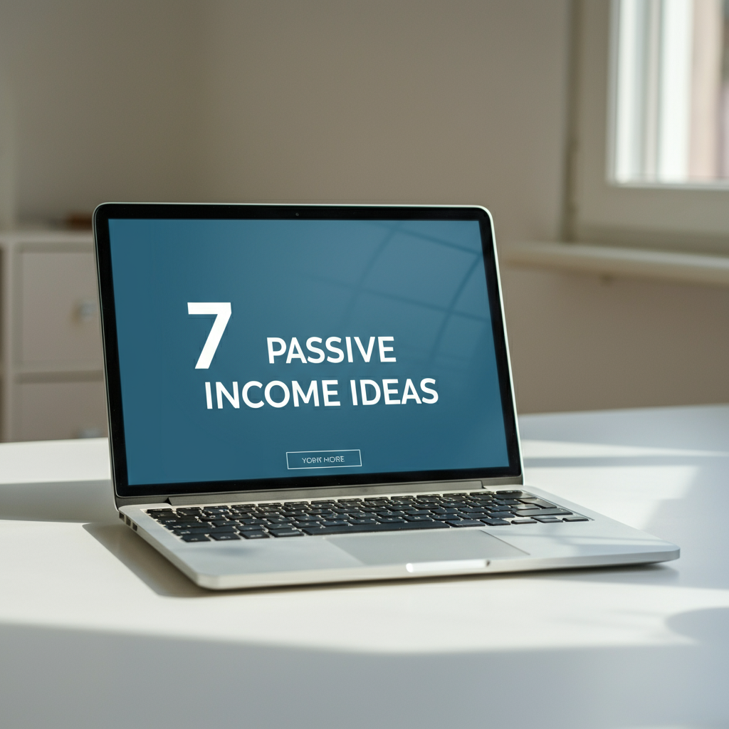 7 Passive Income Ideas You Can Start Online